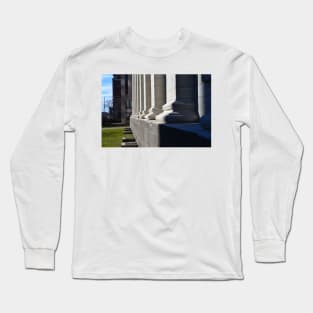 Ionic Column Feet, Dayton Courthouse Long Sleeve T-Shirt